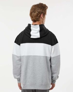 J. America Men's Varsity Fleece Colorblocked Hooded Sweatshirt - Image 12