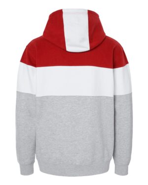 J. America Men's Varsity Fleece Colorblocked Hooded Sweatshirt - Image 32