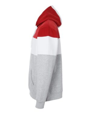 J. America Men's Varsity Fleece Colorblocked Hooded Sweatshirt - Image 33