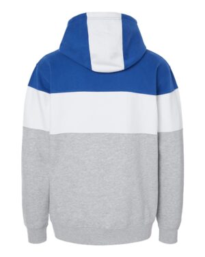 J. America Men's Varsity Fleece Colorblocked Hooded Sweatshirt - Image 38