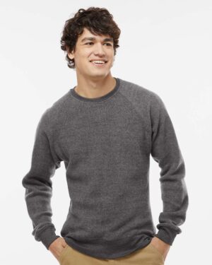 J. America Unisex Flip Side Fleece Crewneck Sweatshirt - Image 10
