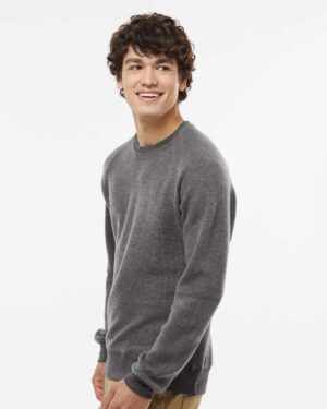 J. America Unisex Flip Side Fleece Crewneck Sweatshirt - Image 11