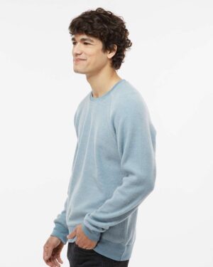 J. America Unisex Flip Side Fleece Crewneck Sweatshirt - Image 5