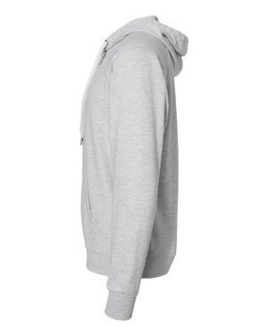Independent Trading Co. Unisex Icon Lightweight Loopback Terry Full-Zip Hooded Sweatshirt - Image 3