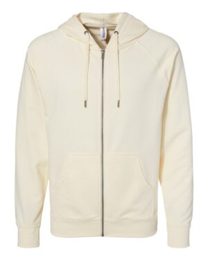 Independent Trading Co. Unisex Icon Lightweight Loopback Terry Full-Zip Hooded Sweatshirt - Image 13