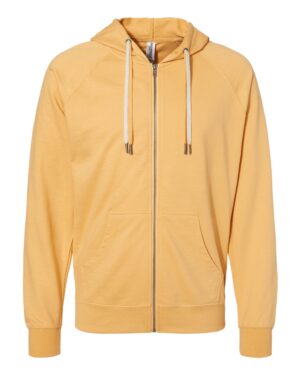 Independent Trading Co. Unisex Icon Lightweight Loopback Terry Full-Zip Hooded Sweatshirt - Image 22