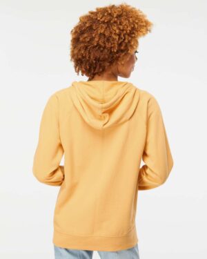 Independent Trading Co. Unisex Icon Lightweight Loopback Terry Full-Zip Hooded Sweatshirt - Image 27