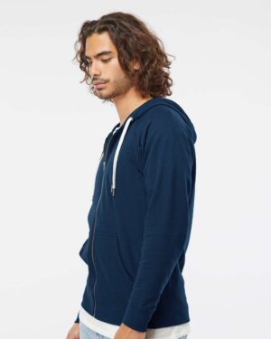 Independent Trading Co. Unisex Icon Lightweight Loopback Terry Full-Zip Hooded Sweatshirt - Image 32