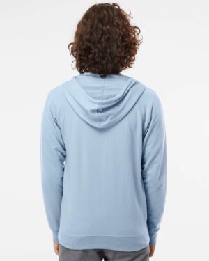 Independent Trading Co. Unisex Icon Lightweight Loopback Terry Full-Zip Hooded Sweatshirt - Image 39