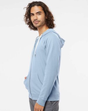Independent Trading Co. Unisex Icon Lightweight Loopback Terry Full-Zip Hooded Sweatshirt - Image 38