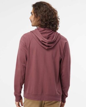 Independent Trading Co. Unisex Icon Lightweight Loopback Terry Full-Zip Hooded Sweatshirt - Image 51