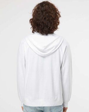 Independent Trading Co. Unisex Icon Lightweight Loopback Terry Full-Zip Hooded Sweatshirt - Image 69