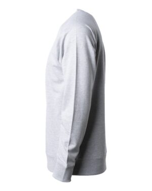 Independent Trading Co. Unisex Icon Lightweight Loopback Terry Crewneck Sweatshirt - Image 3