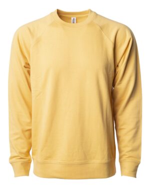 Independent Trading Co. Unisex Icon Lightweight Loopback Terry Crewneck Sweatshirt - Image 25