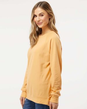 Independent Trading Co. Unisex Icon Lightweight Loopback Terry Crewneck Sweatshirt - Image 29