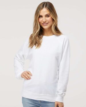 Independent Trading Co. Unisex Icon Lightweight Loopback Terry Crewneck Sweatshirt - Image 70