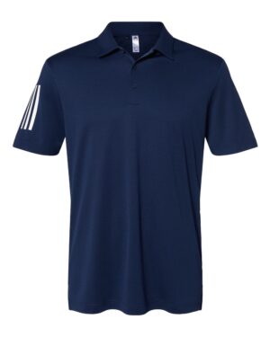 Adidas Men's Floating 3-Stripes Polo - Image 7