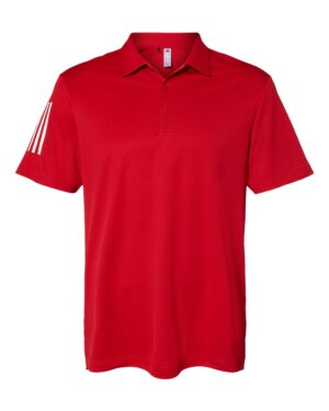 Adidas Men's Floating 3-Stripes Polo - Image 13