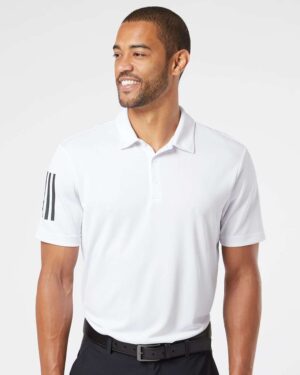 Adidas Men's Floating 3-Stripes Polo - Image 22