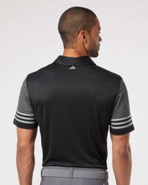 Adidas Men's Striped Sleeve Polo - Image 6