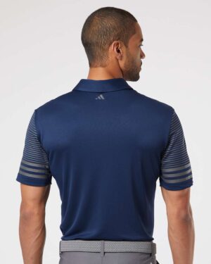 Adidas Men's Striped Sleeve Polo - Image 18