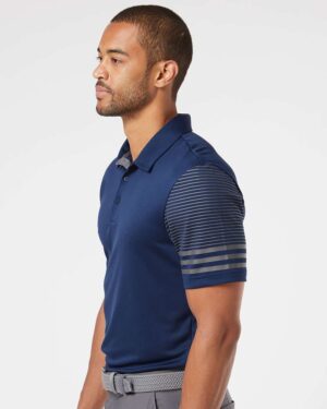 Adidas Men's Striped Sleeve Polo - Image 17