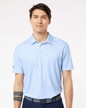 Adidas Men's Ultimate365 Diamond Dot Print Polo - Image 10