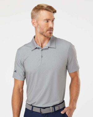 Adidas Men's Ultimate365 Diamond Dot Print Polo - Image 16