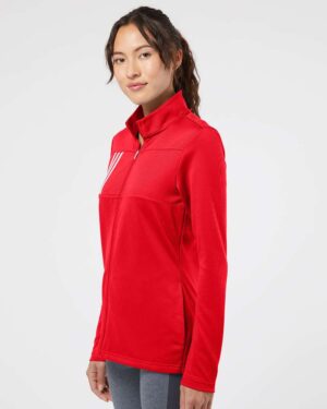 Adidas Women's 3-Stripes Double Knit Full-Zip Jacket - Image 17