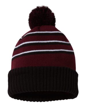 Richardson Pom Cuffed Beanie - Image 4