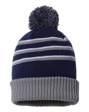 Richardson Pom Cuffed Beanie - Image 6