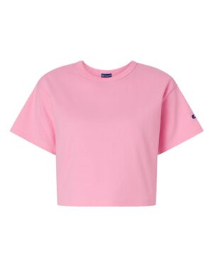 Champion Women's Heritage Jersey Crop T-Shirt - Image 19