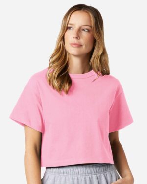 Champion Women's Heritage Jersey Crop T-Shirt - Image 22