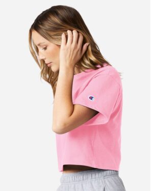 Champion Women's Heritage Jersey Crop T-Shirt - Image 23