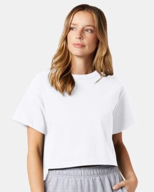 Champion Women's Heritage Jersey Crop T-Shirt - Image 28