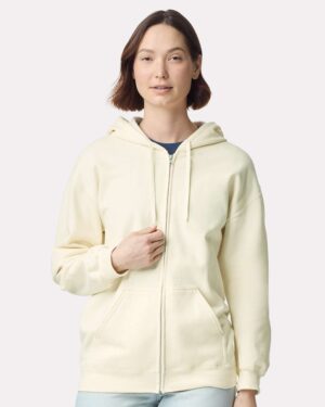 Gildan Unisex Softstyle® Full-Zip Hooded Sweatshirt - Image 40