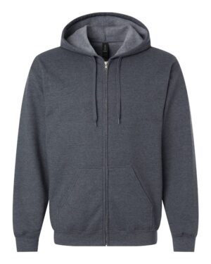 Gildan Unisex Softstyle® Full-Zip Hooded Sweatshirt - Image 7