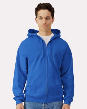 Gildan Unisex Softstyle® Full-Zip Hooded Sweatshirt - Image 52