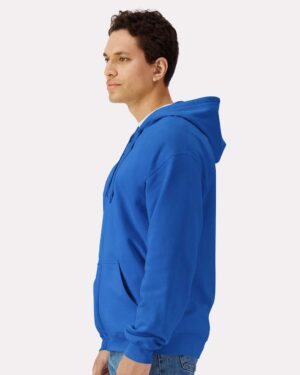 Gildan Unisex Softstyle® Full-Zip Hooded Sweatshirt - Image 53