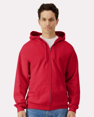 Gildan Unisex Softstyle® Full-Zip Hooded Sweatshirt - Image 46