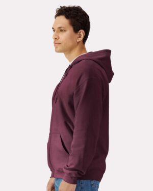 Gildan Unisex Softstyle® Full-Zip Hooded Sweatshirt - Image 23