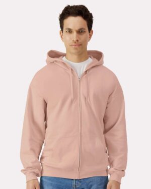 Gildan Unisex Softstyle® Full-Zip Hooded Sweatshirt - Image 16