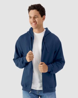 Gildan Unisex Softstyle® Full-Zip Hooded Sweatshirt - Image 34