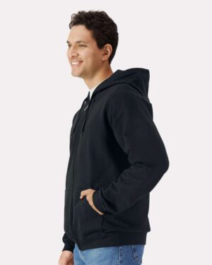 Gildan Unisex Softstyle® Full-Zip Hooded Sweatshirt - Image 5