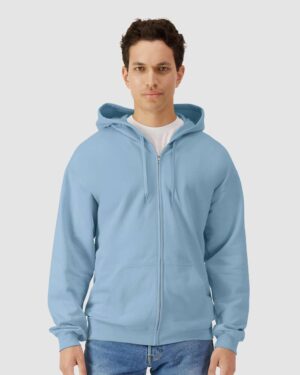 Gildan Unisex Softstyle® Full-Zip Hooded Sweatshirt - Image 70