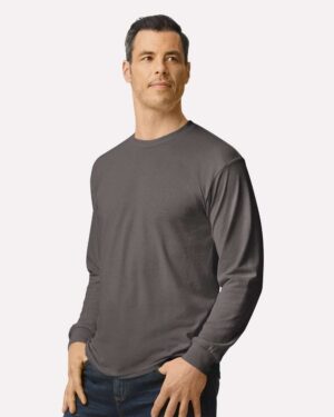 Gildan Unisex Heavy Cotton™ Long Sleeve T-Shirt - Image 18