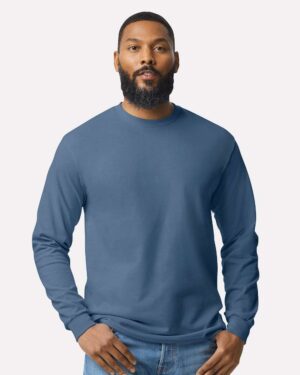 Gildan Unisex Heavy Cotton™ Long Sleeve T-Shirt - Image 38