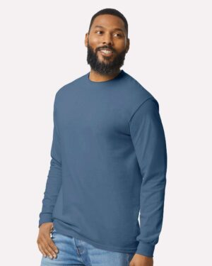 Gildan Unisex Heavy Cotton™ Long Sleeve T-Shirt - Image 39