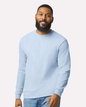 Gildan Unisex Heavy Cotton™ Long Sleeve T-Shirt - Image 48