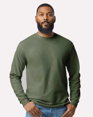Gildan Unisex Heavy Cotton™ Long Sleeve T-Shirt - Image 62